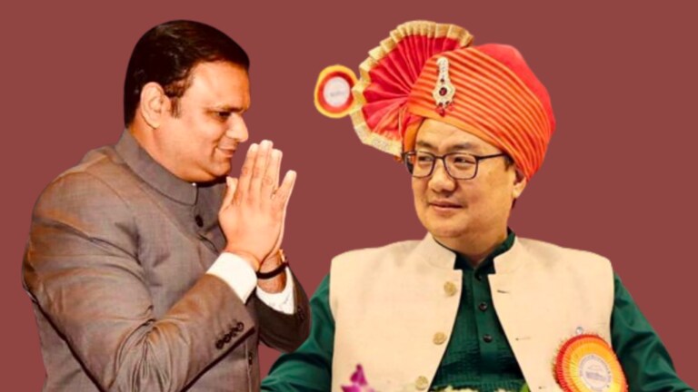 Political Crisis: बंद दाराआड दोघांची मुंबईत भेट, सुप्रीम निकालाआधी धाकधूक rahul narvekar and kiren rijiju meeting behind closed doors in mumbai increased fear before supreme verdict