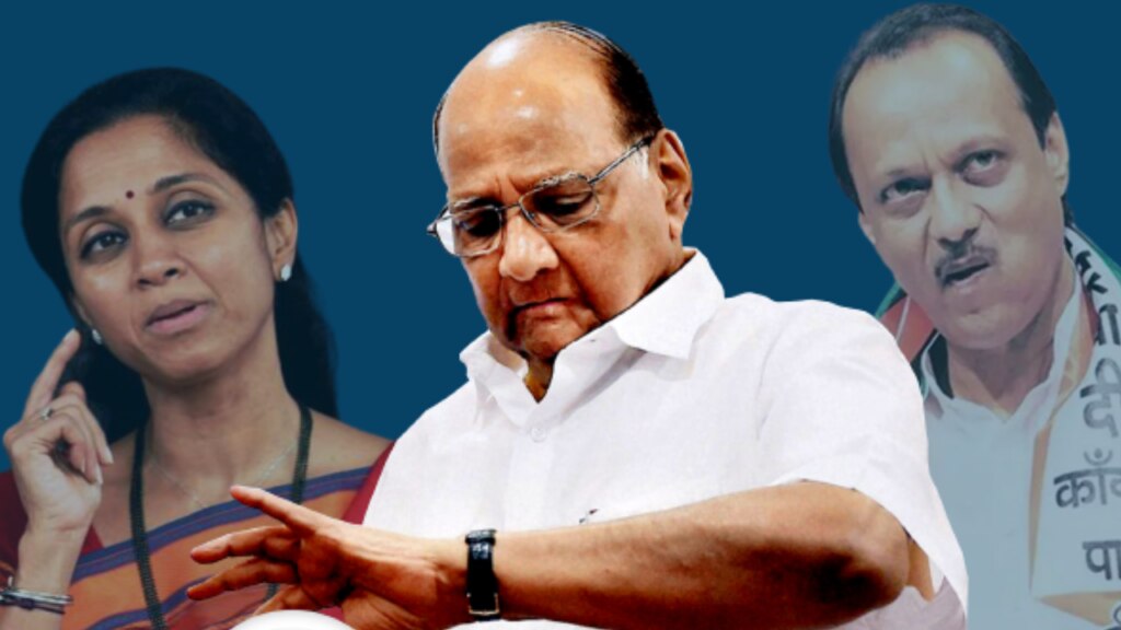 see what ncp chief sharad pawar said about his successor for first time supriya sule or ajit pawar