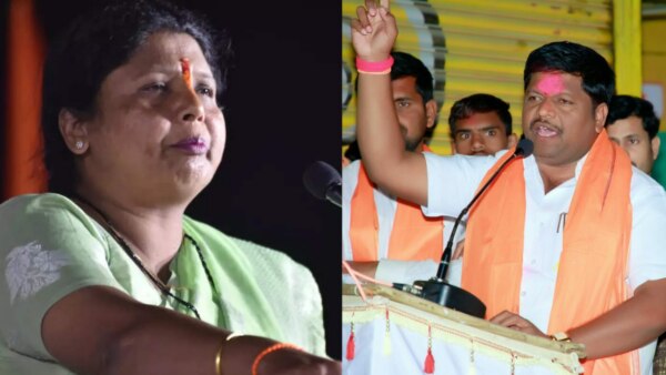 Shiv Sena UBT Sushma Andhare vs Appasaheb Jadhav : Jadhav, who was dismissed from the Shiv Sena, has accused Andhare of asking for money.