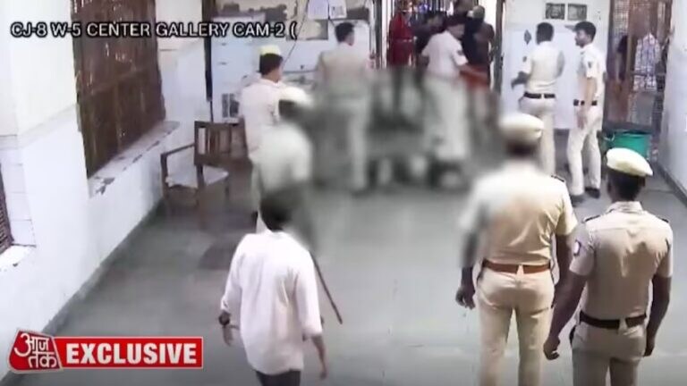 Tillu tajpuriya : 92 वार, शरीराची चाळणी अन् रक्ताचं थारोळ! पोलिसांसमोरच घेतला जीव tillu tajpuriya cctv video