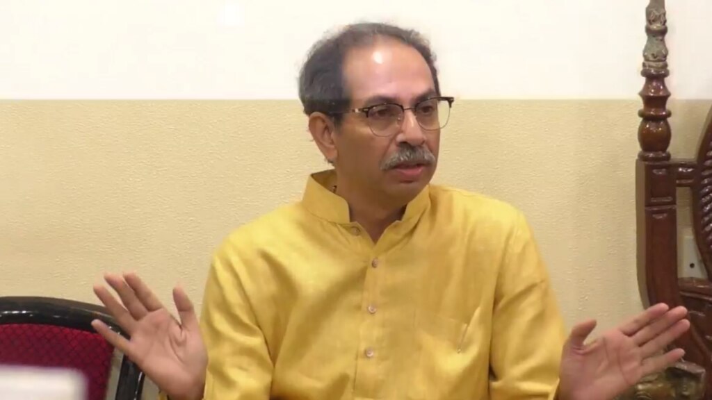 resigned from the post of chief minister uddhav thackeray said why did he make that mistake