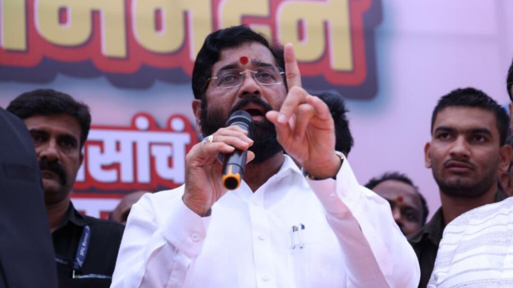 Chief Minister Eknath Shinde while speaking at a program organized on the anniversary of the government in the state told a very interesting story about how he got the post of Chief Minister.