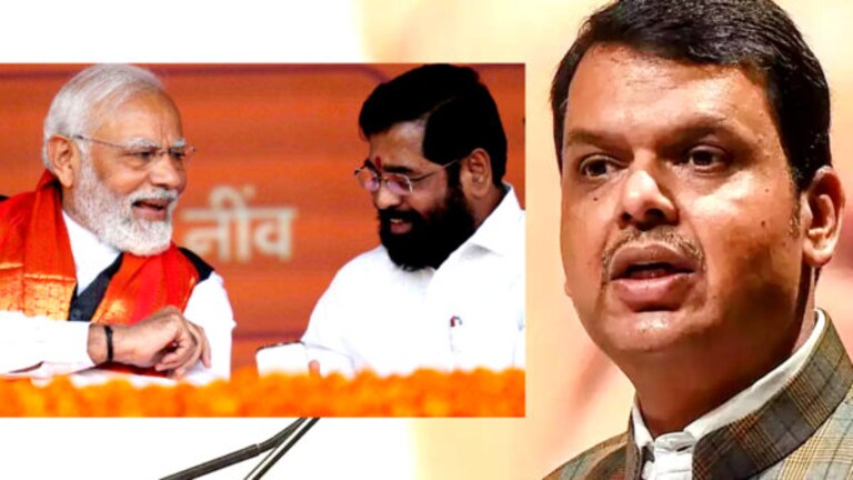 “राष्ट्रामध्ये मोदी, महाराष्ट्रात शिंदे”, देवेंद्र फडणवीसांना इशारा? politics of maharashtra : Shiv sena claims that eknath shinde popularity more than devendra fadnavis as chief minister