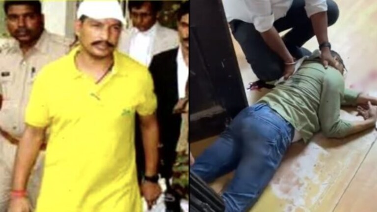 Sanjeev Jeeva: थेट कोर्टातच केली अतिकसारखी हत्या, गँगस्टरच्या डोक्यातच झाडल्या गोळ्या lucknow gangster sanjeev jeeva shot dead court lawyer uttar pradesh crime yogi government