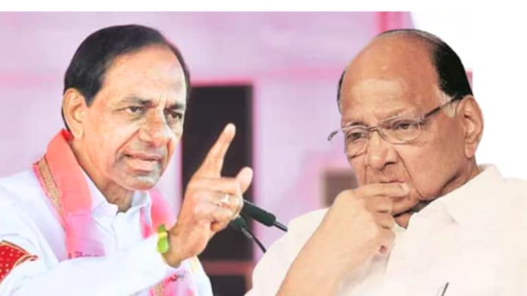 Bhagirath Bhalke : शरद पवारांचा सोलापुरातील नेता ‘केसीआर’ यांनी फोडला Bhagirath Bhalke will quit NCP and join Bharat Rashtra Samiti.