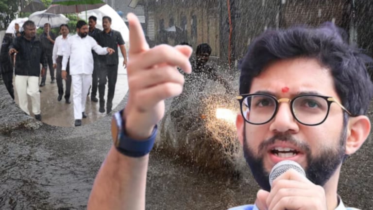 मुख्यमंत्र्यांकडून एवढा बालिशपणा…; आदित्य ठाकरे एकनाथ शिंदेंवर का संतापले? water logging in mumbai today : what said aaditya thackeray?