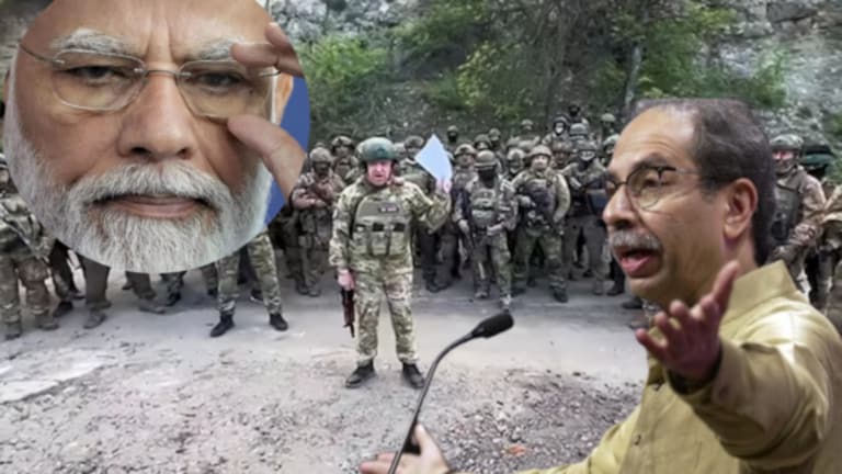 पुतिन यांच्याविरोधात बंड, मोदींना इशारा; शिवसेनेने (UBT) सांगितला भारतातील वॅग्नर ग्रुप wagner group russia conflict : uddhav Thackeray hits out at narendra modi and bjp.