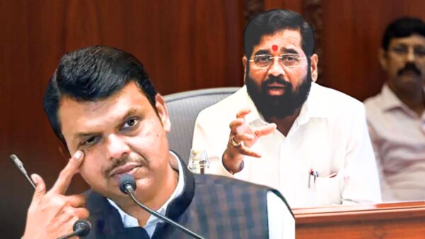 Maharashtra political news : what is Shiv Sena stratagy against bjp, eknath shinde meeting with party leaders