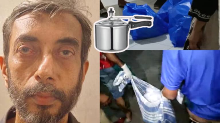 Mira Road Murder: तीन बकेट रक्त… प्रेयसीचे तुकडे कुकरमध्ये शिजवले अन् मिक्सरमध्ये वाटले Mumbai Mira Road murder : Manoj Sahani, who killed his live-in-partner and chopped her body into 20 pieces and boiled the parts in a pressure cooker.