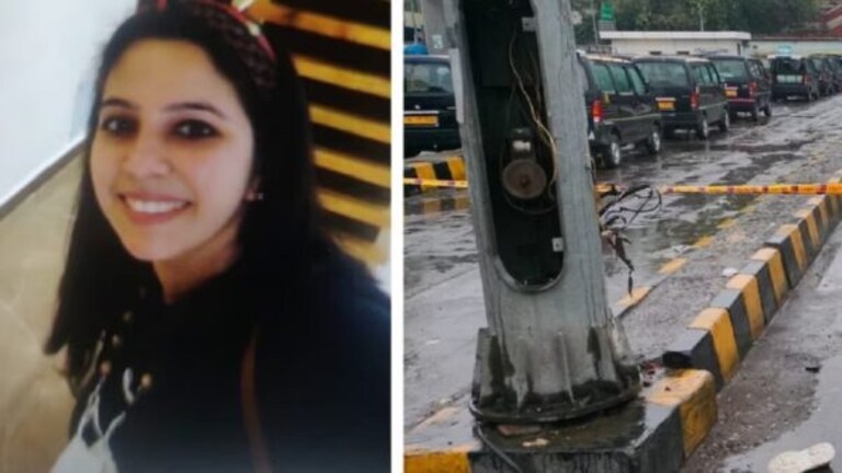 रस्त्यावर तुंबलेल्या पाण्यातून मार्ग काढतानाच गाठले मृत्यूने, तरुणीचा गेला जीव new delhi railway station electric current in pole amid rain death of women