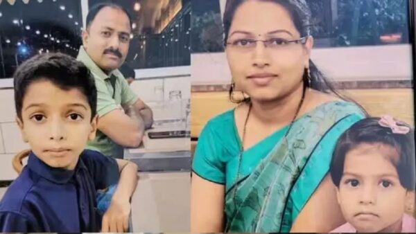 pune animal doctor kill his family wife chindren dies shocking crime story