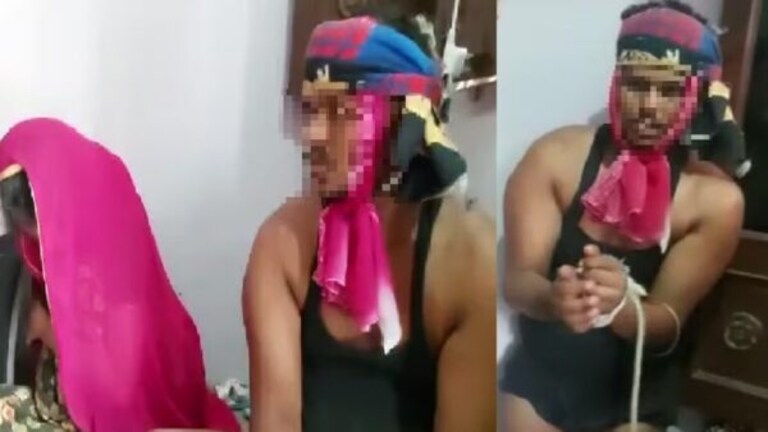 ‘घरी ये, मी एकटीच आहे’, मॅसेज मिळताच प्रियकर विवाहितेच्या घरी पोहोचला अन्… rajsthan bhilwara woman caught red-handed with her lover villagers got her arrange married