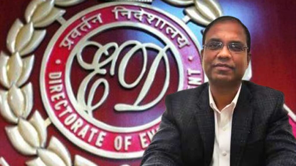 covid center scam case ed summons to ias sanjeev jaiswal property