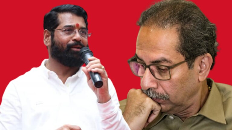 Eknath Shinde : साताऱ्याहून परतताच शिंदेंचा ठाकरेंवर ‘वार’! म्हणाले, ‘काही लोक…’ cm eknath shinde criticized udhhav thackeray mhada mumbai lottery drawn
