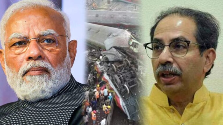 Odisha Train Accident : “मोदी सरकारची आवडती ‘स्टंटबाजी’ होती का?” The country has been shaken by the accident of three trains in Balasore, Odisha. Uddhav Thackeray's Shiv Sena has now targeted Prime Minister Narendra Modi over this accident.