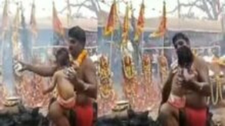 तुमच्याही काळजाचा होईल थरकाप, चक्क उकळत्या दुधाने घातली बाळाला अंघोळ! Mumbai Tak