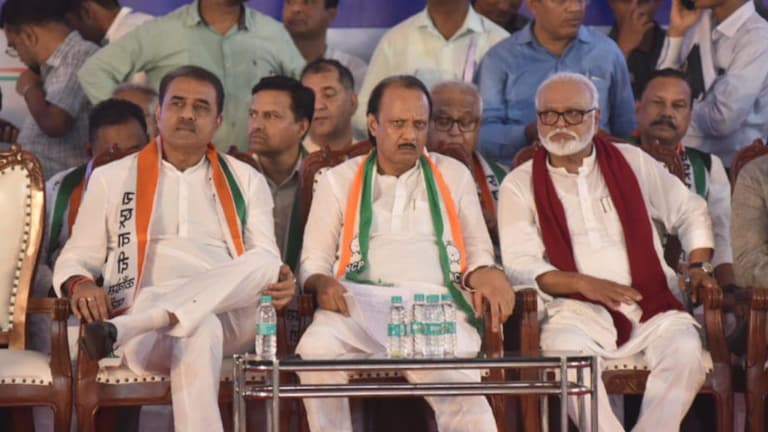 NCP पक्ष मिळविण्यासाठी अजित पवारांची नवी चाल, पडद्यामागे छगन भुजबळांची खेळी! Ajit Pawar has started trying to get NCP party in the same way as Eknath Shinde got Shiv Sena party. In all this, it has come to light that Chhagan Bhujbal is helping Ajit Pawar behind the scenes.
