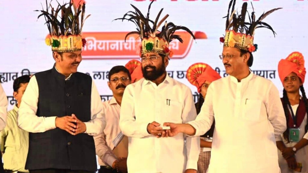 cabinet of maharashtra allocated portfolio what exactly did cm eknath shinde dcm devendra fadnavis ajit pawar