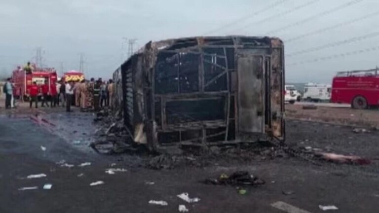 Buldhana: ”टायर फुटलाच नाही…” RTO चा खळबळजनक रिपोर्ट, समृद्धीवर घडलं तरी काय? buldhana bus accident samrudhhi highway amaravati and nagpur rto accident reports