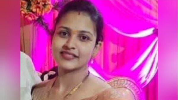 indiscriminate firing in chandrapur bjp leader Sachin Dohe Wife shot dead