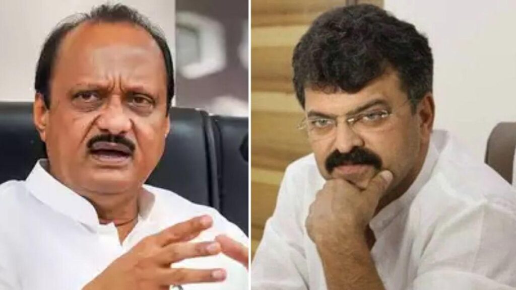 sharad pawar appoint jitendra awhad oppositio leader criticize ajit pawar