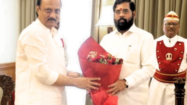 All the ministers of the Eknath Shinde faction met CM Shinde on Monday morning at his private residence in Thane.