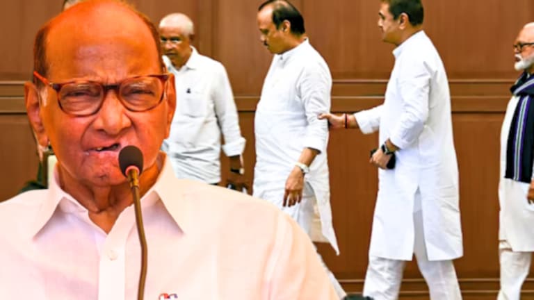 गौप्यस्फोट! एकनाथ शिंदे गुवाहाटीत असतानाच पवार-पटेलांचा झाला होता प्लॅन ncps 51 MLAs had given letter to sharad pawar in 2022 for alliance with bjp.