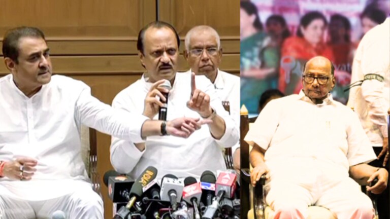 Maharashtra : शरद पवारांना देणार धक्का! अजित पवार जाणार निवडणूक आयोगात ajit camp likely to approach EC after today's meeting. Sharad pawar camp has filed a caveat in EC , to not hear any petition without hearing their side