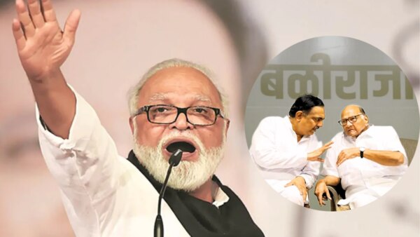what said chhagan bhujbal about sharad pawar and jayant patil in party meeting