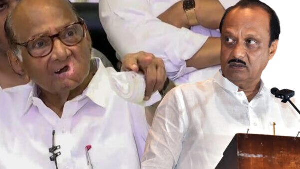 Maharashtra political news : Political dispute between Sharad Pawar and Ajit Pawar. Pawar criticized.