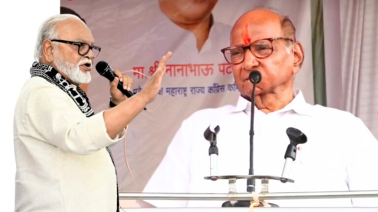 ‘आव्हाडांसह 2-3 जण प्रफुल्ल पटेलांवर तुटून पडले’,छगन भुजबळांनी सांगितली इनसाईड स्टोरी chhagan bhujbal says praful patel had proposed supriya sule name for ncp president