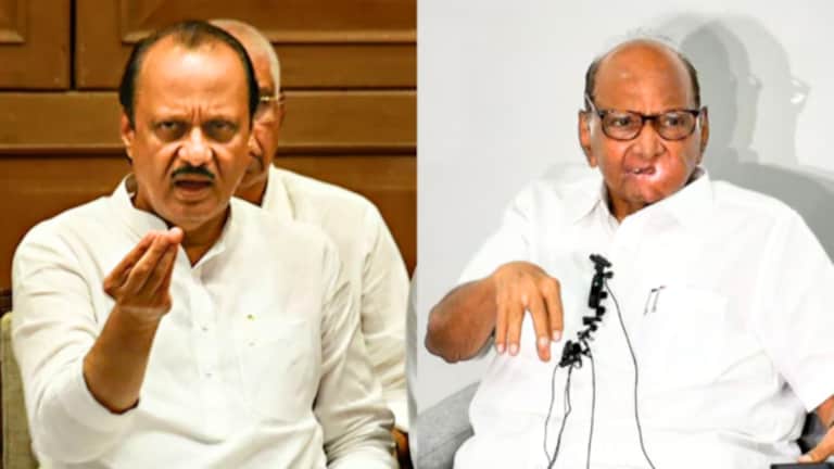 Sharad Pawar vs Ajit Pawar : राष्ट्रवादीचा खरा अध्यक्ष कोण? सर्व्हे काय सांगतोय? in the abp c voter survey people said sharad pawar is real chief of ncp.