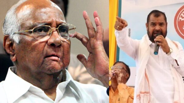 sadabhau khot reaction on ajit pawar revolt. he blame to sharad pawar and said What is happening is the revenge of destiny