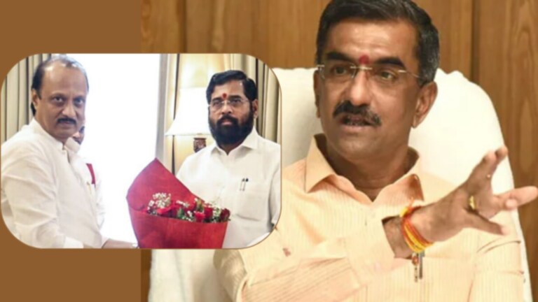 एकनाथ शिंदेंचे खास, पण अजितदादांच्या एंट्रीनं होणार गेम, गादी जाणार? shambhuraj desai may be quits satara gurdian ministership after ajit pawar faction demanded it.