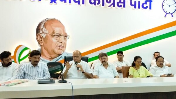 Sharad pawar tells NCP youth workers , that his Path is clearly thought of as he can't support BJP