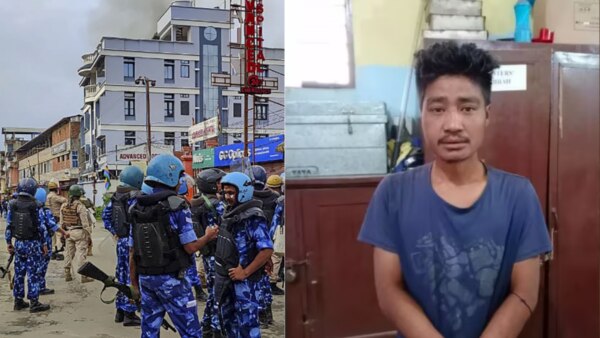 main accused Khuyrum Heradas was arrested by the police from Thoubal district on Thursday in the case of a viral video of women being stripped naked in Manipur.