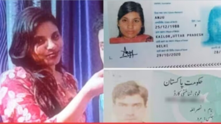 ‘मला म्हणाली जयपूरला जातेय आणि पोहोचली पाकिस्तानात’, अंजूच्या पतीचे मोठे खुलासे Anju lived with her family in Bhiwadi, Alwar district of Rajasthan. Her husband Arvind came to know on Sunday that his wife Anju, who left on the pretext of going to Jaipur, is now in Lahore, Pakistan.