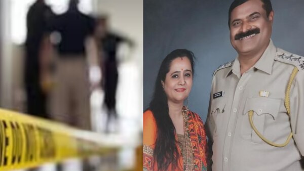 Pune crime News : police officer of amravati police department killed his wife and committed suicide