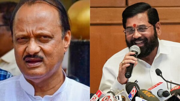 chief minister of maharashtra eknath shinde reaction after ajit pawar took oath as deputy chief minsiter
