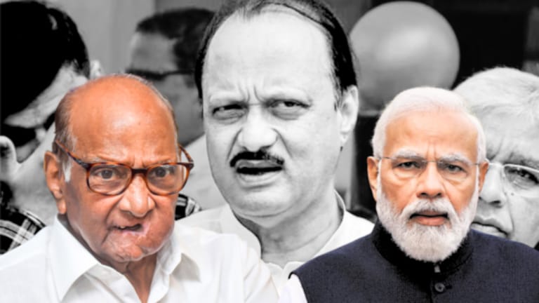 Maharashtra politics : अजित पवारांनी घेतली शपथ, शरद पवारांनी मानले नरेंद्र मोदींचे आभार latest political news maharashtra : sharad pawar rection on ajit pawar oath ceremony