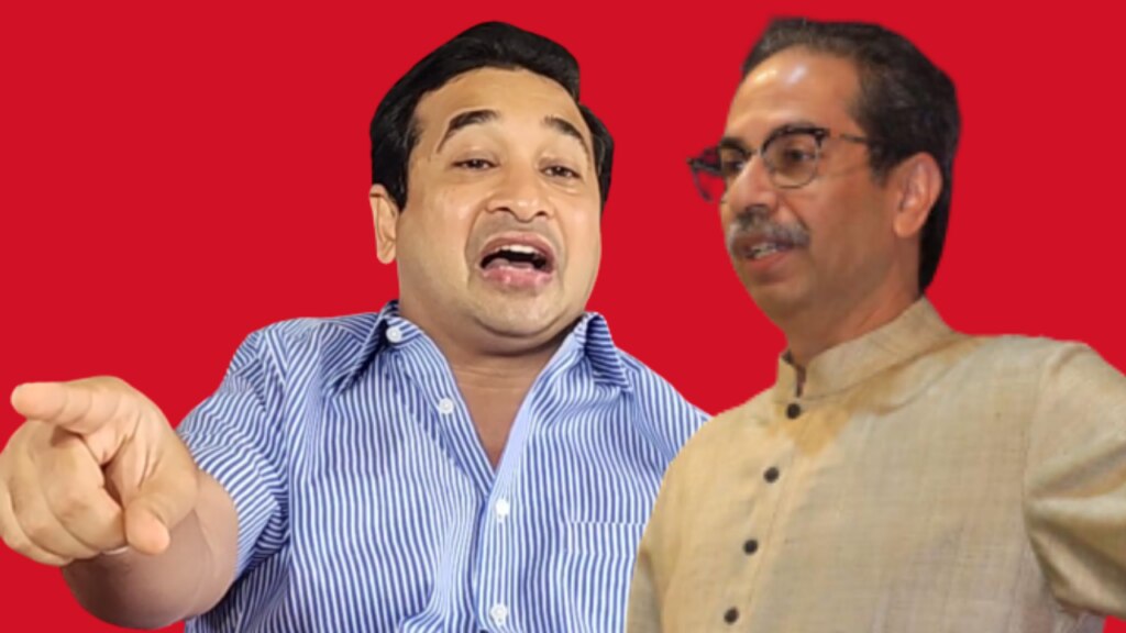 After Uddhav Thackeray criticized Devendra Fadnavis, BJP MLA Nitesh Rane also criticized Thackeray. This time he has made very serious allegations.
