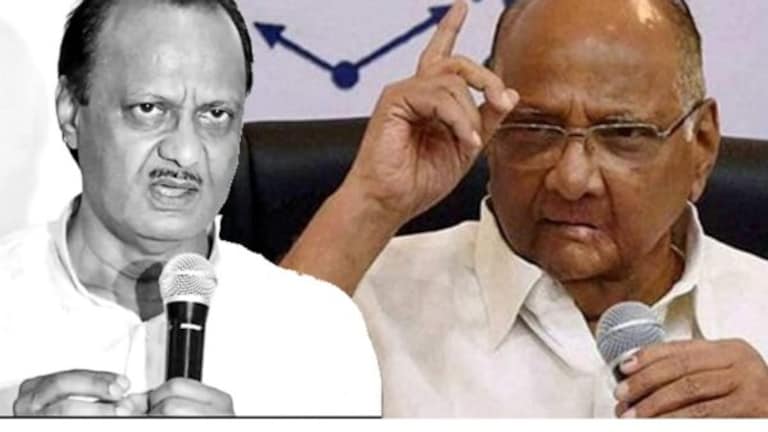 NCP: अजितदादा आणि शरद पवारांसोबत किती आमदार?, ‘ही’ आकेडवारी बरंच काही सांगते! After Ajit Pawar's revolt in NCP, let us see the statistics of how many MLAs are with him and how many MLAs are with Sharad Pawar.