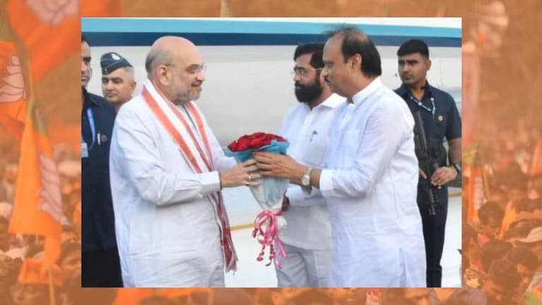 Ajit Pawar भाजपसोबत हा अमित शाहांचा प्लॅन? एका वाक्याने मोठा खुलासा ajit pawar go with bjp this amit shah plan to big reveal in one sentence
