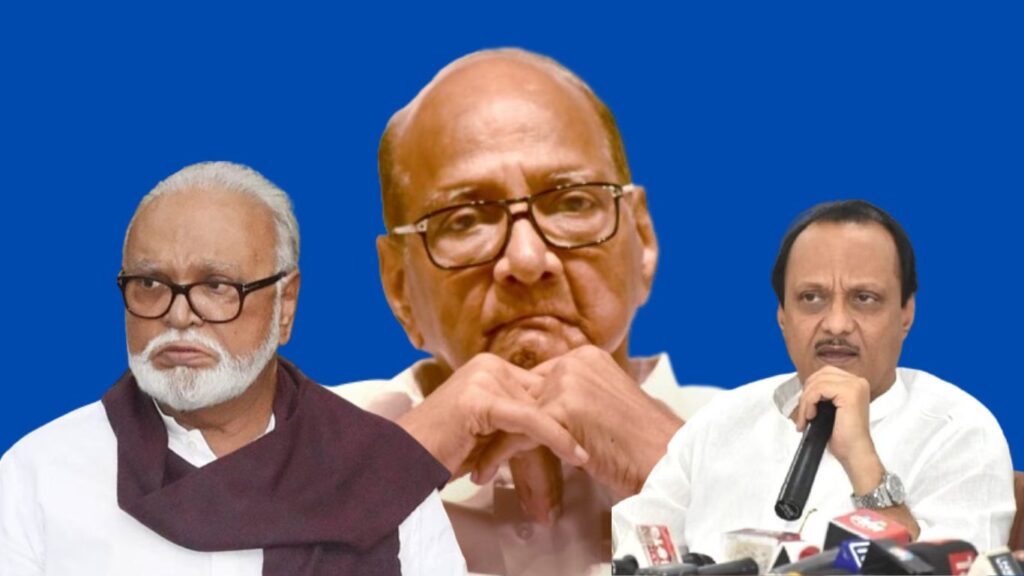 Ajit Pawar Press Conference Chhagan Bhujbal Sharad pawar