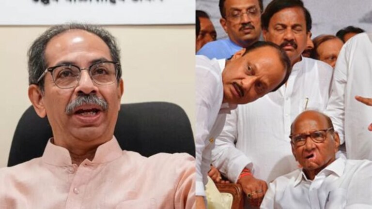 Sharad Pawar Ajit Pawar meet : ‘महाराष्ट्र म्हणजे गंमत नाही’; ठाकरेंचा शरद पवारांना इशारा Sharad pawar Ajit pawar meets : uddhav Thackeray disappointed on sharad pawar ajit pawar meeting.