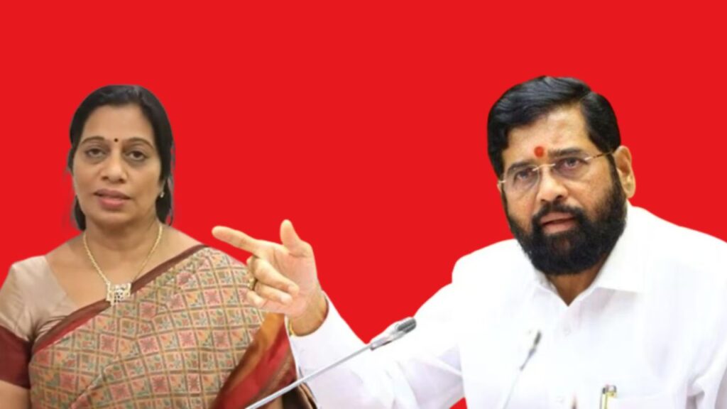 shivena mla pratap sarnaik criticize mla geeta jain on theater viral video