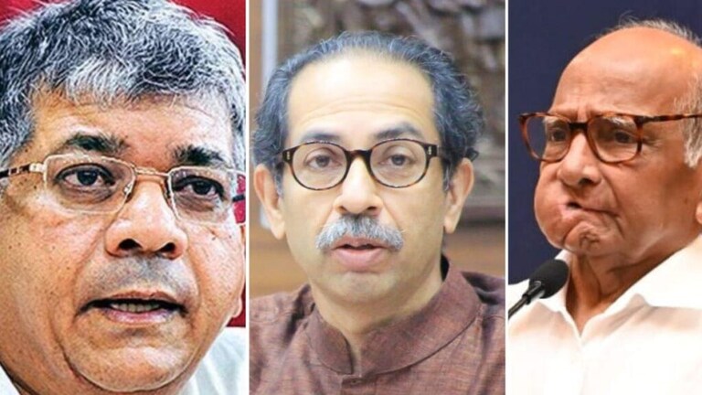 Prakash Ambedkar : …म्हणून काँग्रेस-राष्ट्रवादी वंचित आघाडीला सोबत घेत नाहीये prakash ambedkar vs sharad pawar : why india alliance not invited to vanchit bahujan aghadi