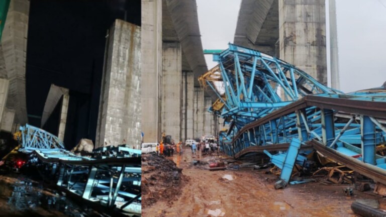 Samruddhi Mahamarg Accident : पूल कसा कोसळला, मृत्यु झालेल्या 17 लोकांची नावं काय? 17 workers died in Thane Samruddhi Mahamarg accident, rescue operation in progress