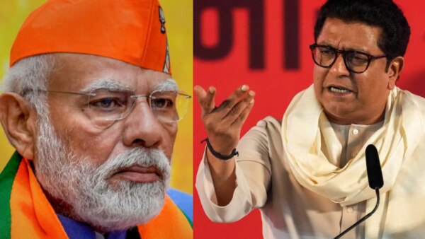 Raj Thackeray hits out at narendra modi after prime minister received tilak award