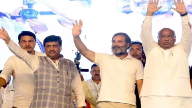 CWC : अशोक चव्हाणांचं काँग्रेसकडून प्रमोशन! राष्ट्रीय कमिटीमध्ये महाराष्ट्रातील 8 नेते congress announced cwc 2023 ashok chavan inducted in new team.